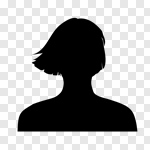 Сlipart Silhouette Human Head People Outline Unrecognizable Person vector cut out BillionPhotos