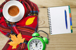Сlipart tea autumn cosy fall notebook   BillionPhotos