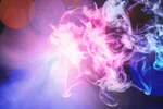 Сlipart Smoke abstract smoke background red blue   BillionPhotos