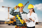 Сlipart construction engineer woman worker man   BillionPhotos