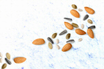 Сlipart almond pieces chopped color fly   BillionPhotos