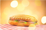 Сlipart Hot Dog Hamburger Burger Barbecue Grilled   BillionPhotos