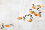 Сlipart almond pieces chopped color fly   BillionPhotos