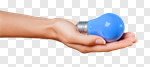 Сlipart Ideas Inspiration Light Bulb Human Hand Exchanging photo cut out BillionPhotos