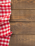 Сlipart top tablecloth view wooden background photo  BillionPhotos