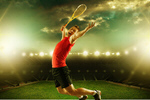 Сlipart badminton player sports asian background   BillionPhotos
