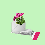 Сlipart background abstract flowers banner paper   BillionPhotos