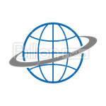 Сlipart globe world global global delivery earth vector icon cut out BillionPhotos