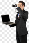 Сlipart Business Searching Technology Binoculars The Future photo cut out BillionPhotos
