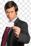 Сlipart Business Card Business Men Holding Businessman photo cut out BillionPhotos