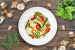 Сlipart pasta chicken cream parsley fettuccine   BillionPhotos