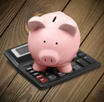 Сlipart Savings Calculator Piggy Bank Finance Home Finances   BillionPhotos