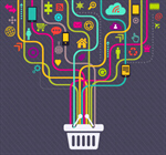 Сlipart E-commerce Retail Social Networking Arrow Sign Mobile Phone vector  BillionPhotos