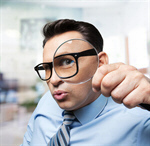 Сlipart Magnifying Glass Scrutiny Analyzing Searching Examining   BillionPhotos