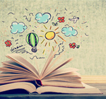 Сlipart kid book dream icon magic   BillionPhotos