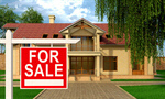 Сlipart Real Estate House Real Estate Sign Sale Sign 3d  BillionPhotos