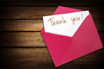 Сlipart Thank You Envelope Gratitude Letter Open   BillionPhotos