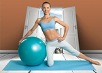 Сlipart Pilates Exercising Women Sport Ball   BillionPhotos