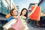 Сlipart shopping travel tourist happy woman   BillionPhotos