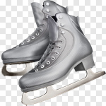 Сlipart Ice Skate Ice Winter White Sport photo cut out BillionPhotos