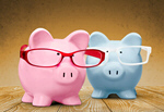 Сlipart Piggy Bank Glasses Investment Eyewear Savings   BillionPhotos