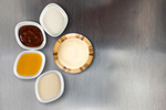Сlipart salsa seasoning above assortment background   BillionPhotos
