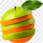 Сlipart Apple Orange Fruit Partnership Comparison photo cut out BillionPhotos