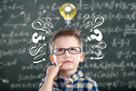 Сlipart kid black lightbulb brainstorm chalkboard   BillionPhotos