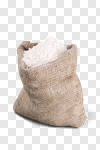 Сlipart isolated white sack bag full photo cut out BillionPhotos