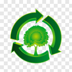 Сlipart Recycling Symbol Recycling Tree Environment Arrow Sign vector cut out BillionPhotos
