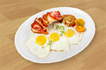 Сlipart Breakfast Eggs Bacon Plate Toast   BillionPhotos