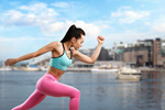 Сlipart jogging running girl track park   BillionPhotos