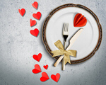 Сlipart valentine menu plate cutlery dinner   BillionPhotos