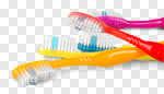 Сlipart Toothbrush Dental Hygiene Dental Equipment Rainbow Red photo cut out BillionPhotos