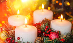 Сlipart Christmas Candle Advent Wreath Holiday   BillionPhotos