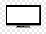 Сlipart Television Liquid-Crystal Display High-definition Television Flat Screen The Media 3d cut out BillionPhotos