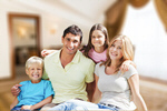 Сlipart family house home insurance protect   BillionPhotos