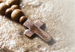 Сlipart cross take card beach thought photo  BillionPhotos