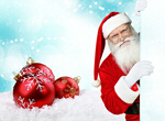 Сlipart Santa Claus Christmas Frame Sign Santa Hat   BillionPhotos