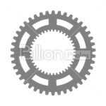 Сlipart Bearing Ball Bearing Bearings Machine Element Mechanical vector icon cut out BillionPhotos