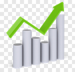 Сlipart Graph Diagram Bar Graph Height Chart Business 3d cut out BillionPhotos