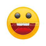 Сlipart laugh smiley face joke lol vector icon cut out BillionPhotos