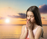 Сlipart Praying Child Asian Ethnicity Little Girls Christianity   BillionPhotos