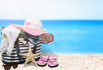Сlipart beach glasses background hat straw   BillionPhotos
