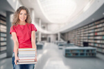 Сlipart library student female woman school   BillionPhotos