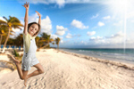 Сlipart Child on beach group joy young action   BillionPhotos