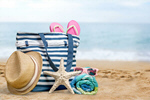 Сlipart Beach Summer Group of Objects Beach Bag Bag   BillionPhotos