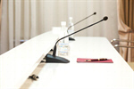 Сlipart Press Conference Presentation Microphone Conference Call Convention Center photo  BillionPhotos