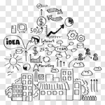 Сlipart internet idea growth brainstorming whiteboard vector cut out BillionPhotos