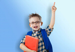Сlipart kid student tablet boy portrait   BillionPhotos